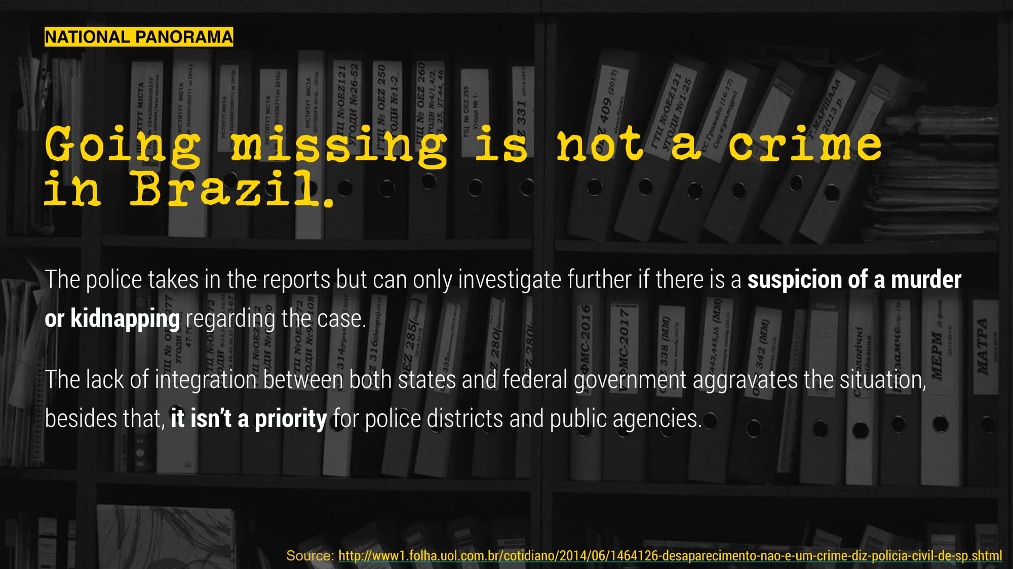 missing people in brazil